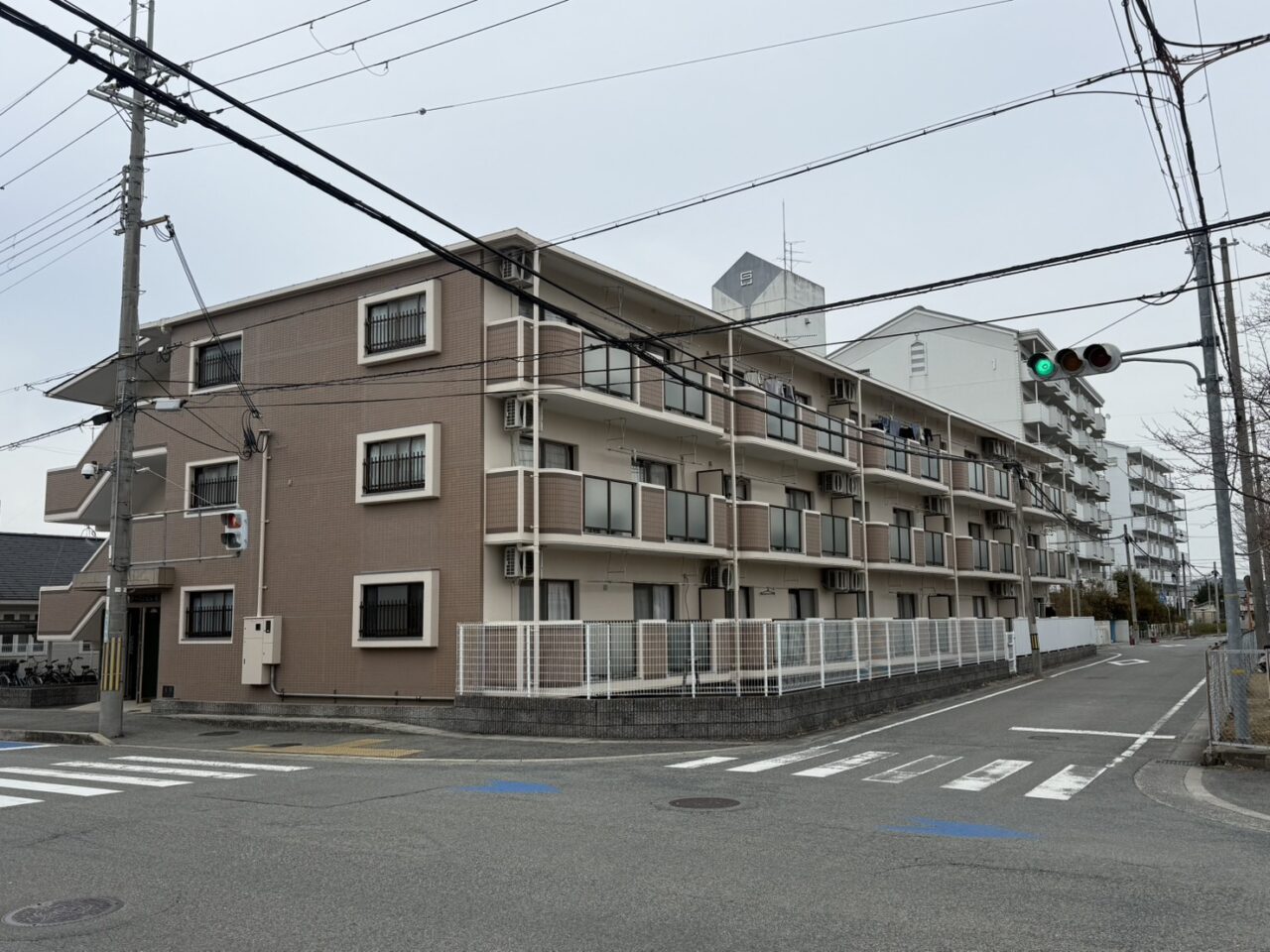 神戸市西区 塗装工事 外壁改修工事 施工後 集合住宅 三田市