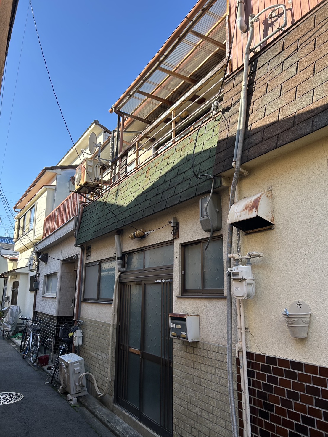 神戸市西区 塗装工事 京都市 外壁塗装前 戸建て住宅 外観